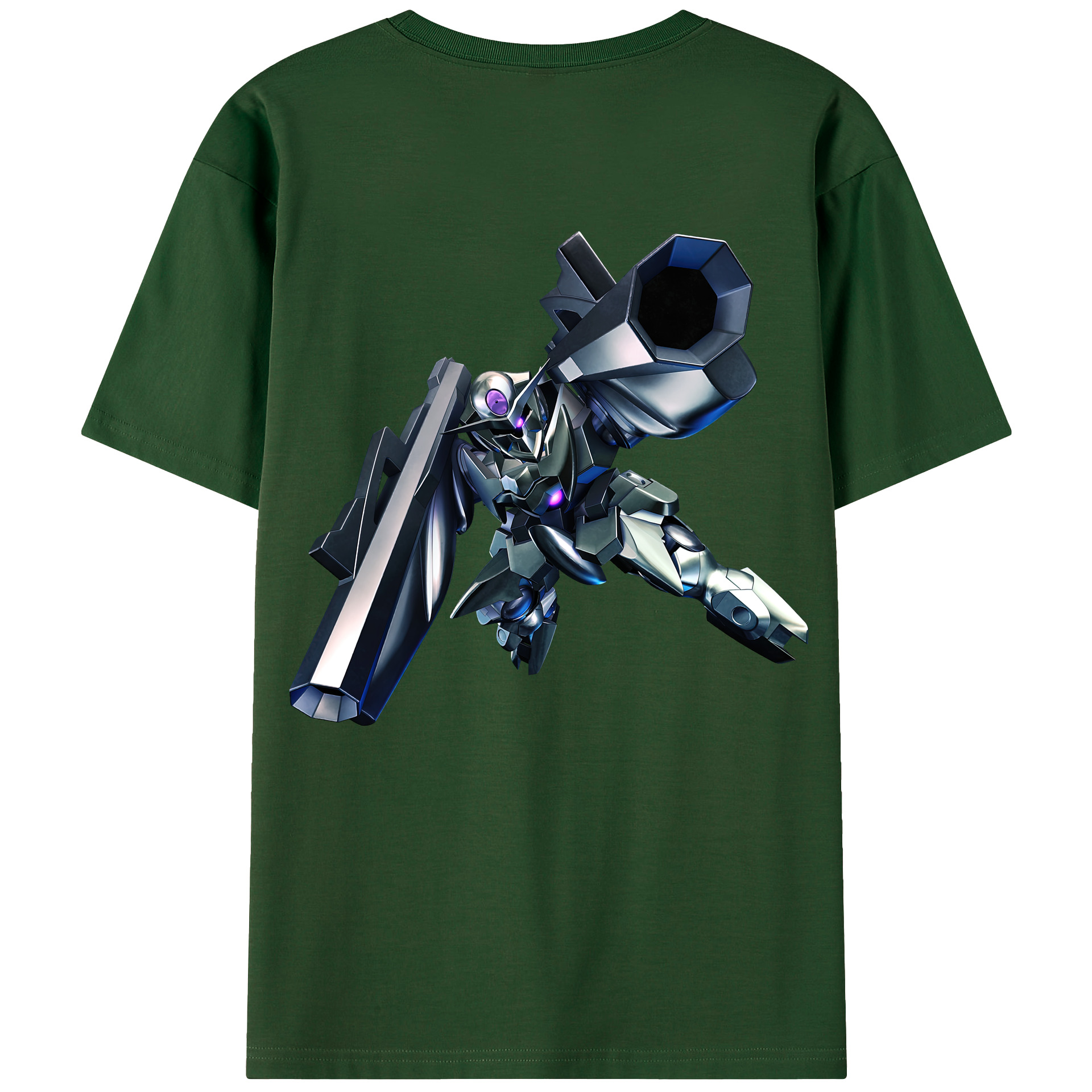 （画像用） 機動戦士ガンダム Mobile Suit Gundam 綿100％半袖Tシャツ（背面プリント）